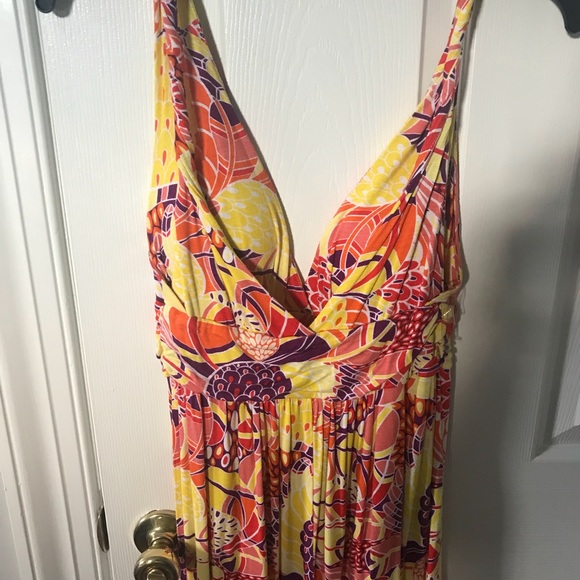 Deep V maxi dress - Picture 4 of 5